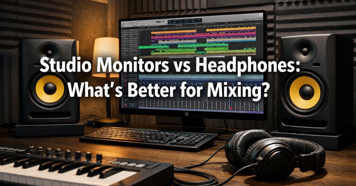 Studio Monitors vs Headphones: What’s Better for Mixing?