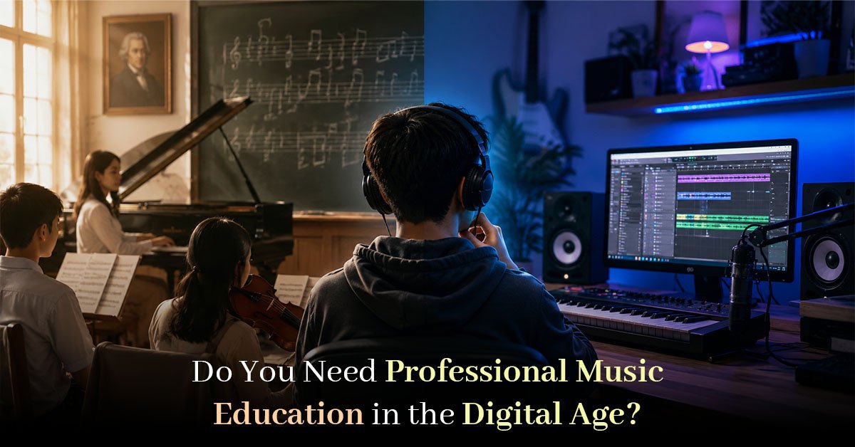 Do You Need Professional Music Education in the Digital Age?
